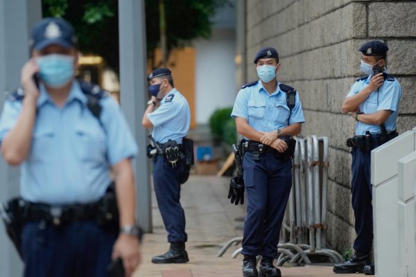 Man is first to stand trial under Hong Kong’s security law