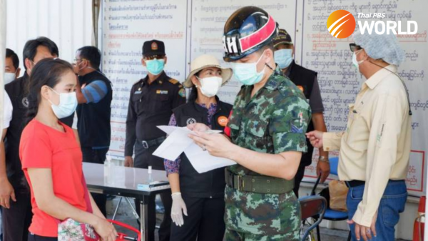 Checkpoints set up in Bangkok to stop construction workers leaving their sites