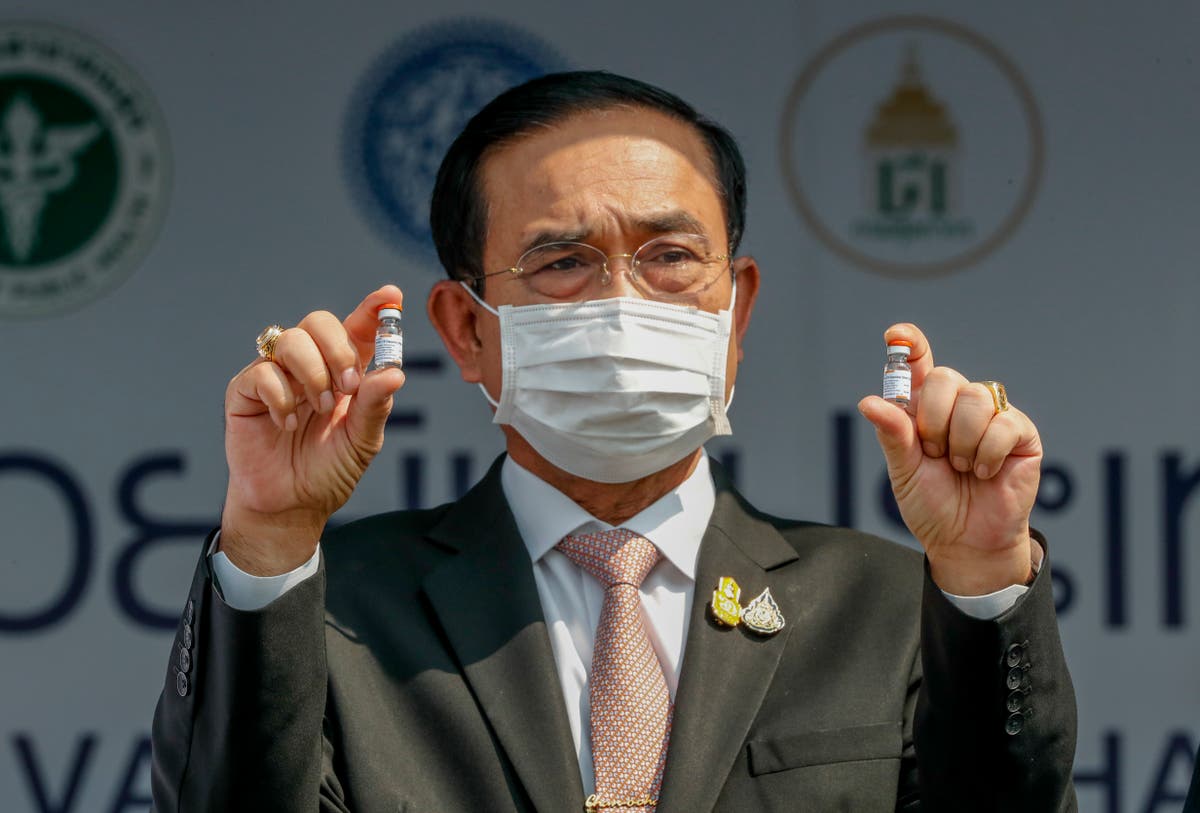 Thailand sets mid-October to reopen to vaccinated visitors Moderna Sinovac Bangkok China Thailand