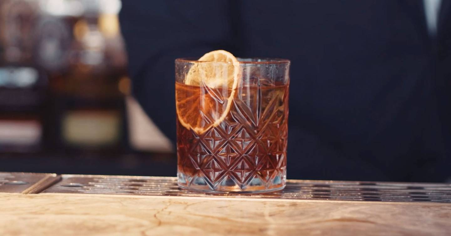 Recipe video: How to make the Shangri-La’s signature negroni cocktail