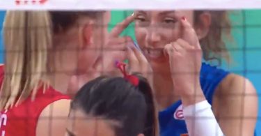 Sanja Djurdjevic: Serbia volleyball player banned after making racist gesture during Thailand match
