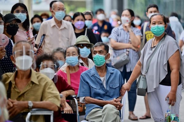 Thailand continues to break COVID record each day, as 14,575 infections logged on Friday