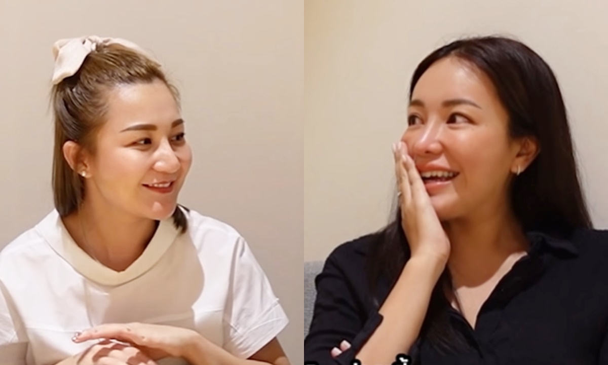 “ไอซ์ ณพัชรินทร์” น้ำตาซึมได้เคลียร์ใจเพื่อน “เอ็ม บุษราคัม” หลังไม่ได้เจอมานาน 6 ปี