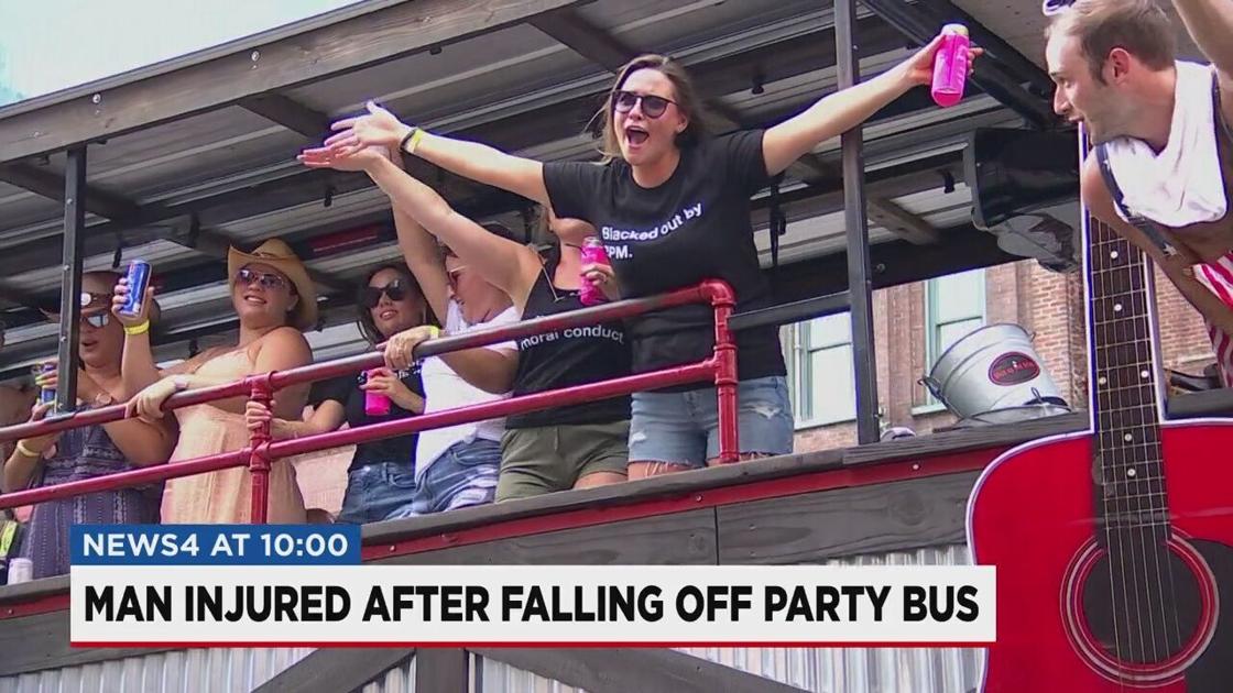 Nashville party bus rider falls off bus, gets run over on Broadway | News