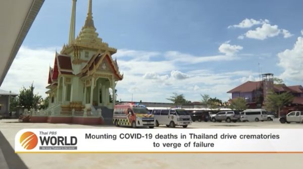 Mounting COVID-19 deaths in Thailand drive crematories to verge of failure