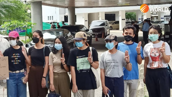 13 protesters from October rally at German embassy indicted for lèse majesté, sedition