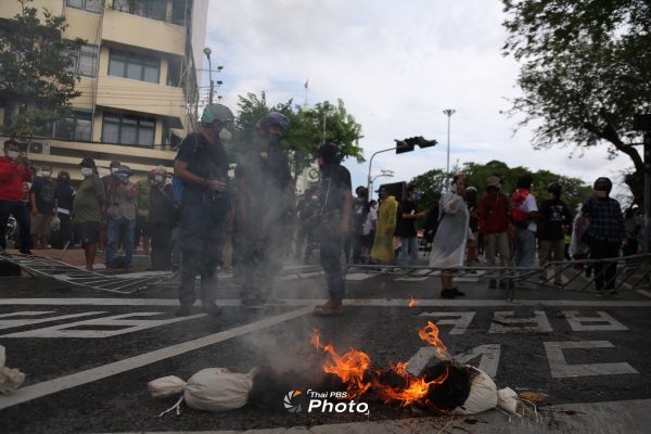 Protesters end Sunday’s rally in Bangkok, but vow to return