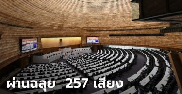 สภามีมติ 257 ต่อ 189 โหวตผ่านวาระ 3 ร่างงบประมาณปี 65 วงเงิน 3.1 ล้านล้านบาท