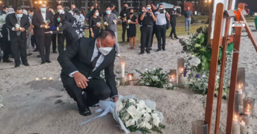 Candle-lit ceremony held on Phuket in remembrance of dead Swiss tourist