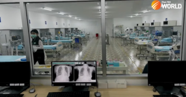 Bangkok’s Busarakham field hospital opens ICU to treat severe COVID-19 cases
