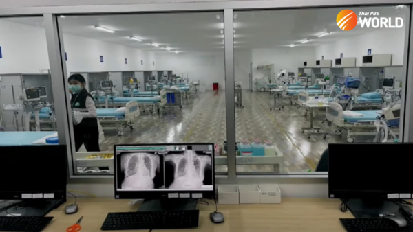 Bangkok’s Busarakham field hospital opens ICU to treat severe COVID-19 cases