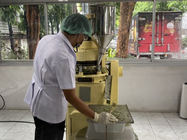 Confiscated methamphetamine machine used for Fah Talai Jone pill production