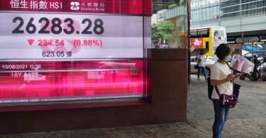 Asian stocks slip with eye on economic releases Indonesia Wall Street Hang Seng IHS Markit Covid