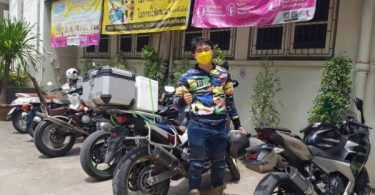 Volunteer ‘Super Riders’ take medical supplies to Bangkok’s COVID patients in home isolation