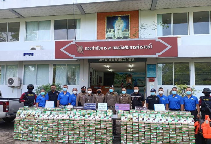 ยึดไอซ์ 650 กก. กลางทะเลอันดามัน ตรวจยึดได้เพียงของกลาง แต่ไม่พบผู้กระทำผิด