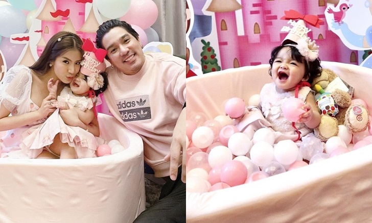 “ใบเตย” ฉลองวันเกิด “น้องเวทย์มน” 1 ขวบ หนูน้อยยิ้มเริงร่า อารมณ์ดีมากจริงๆ