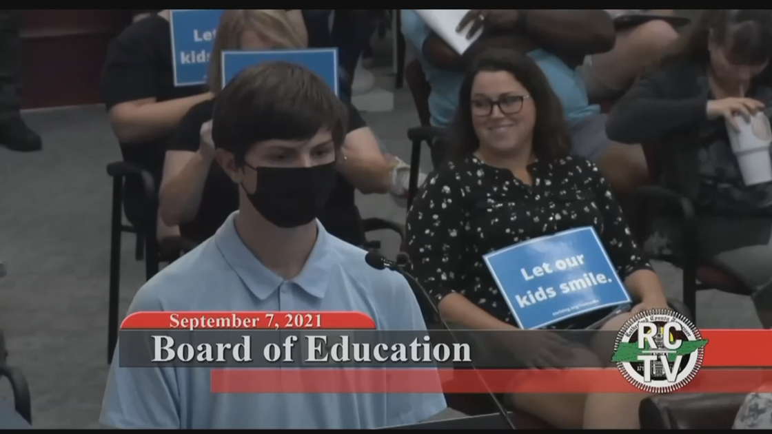 Student mocked by adults after sharing personal COVID-19 story at school board meeting | COVID-19