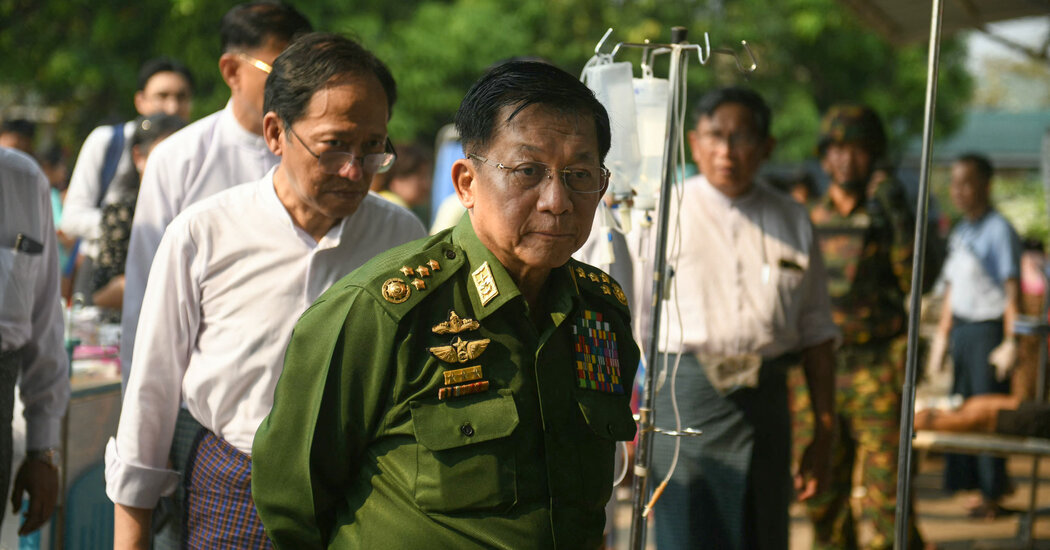 Ignoring Protests, Thailand Opens Door to Myanmar’s Military Leader