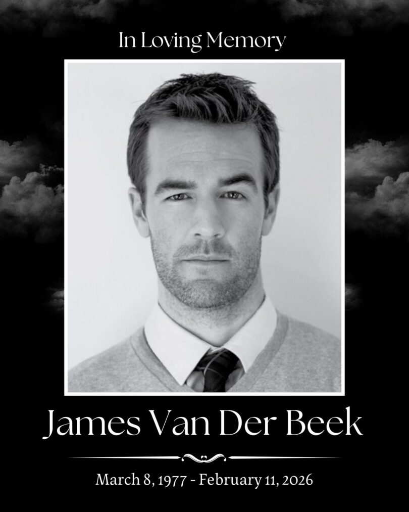 In Loving Memory of James Van Der Beek