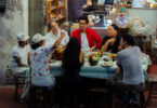 On a Hot Night in Bangkok, a Dinner on the Sidewalk