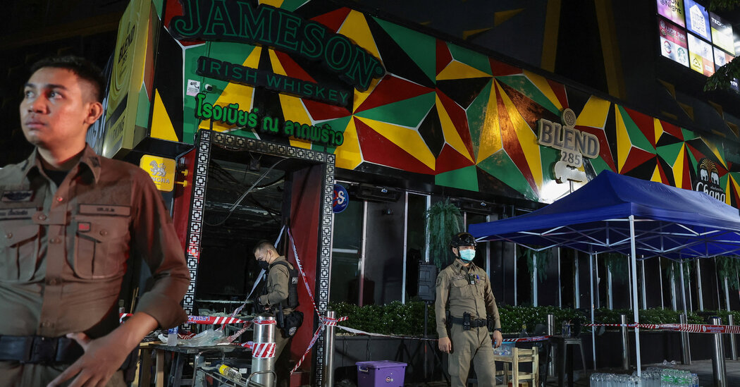 Fire in Bangkok Bar Kills Dozens