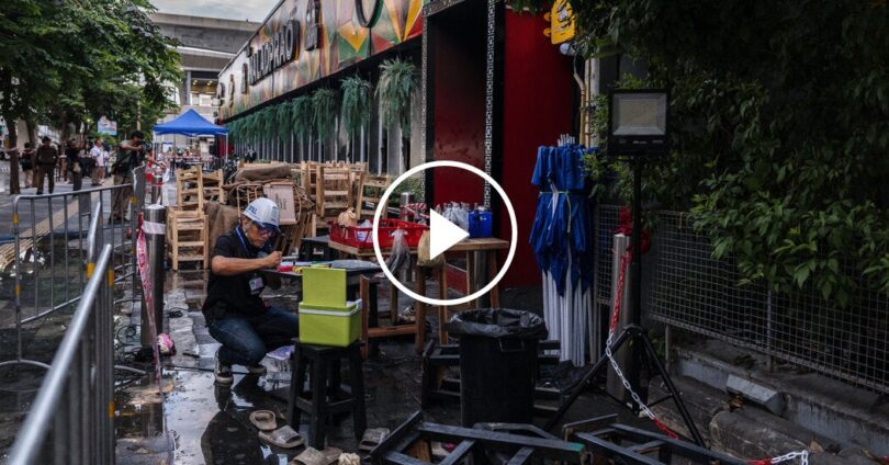 Bangkok Bar Fire Leaves Dozens Dead