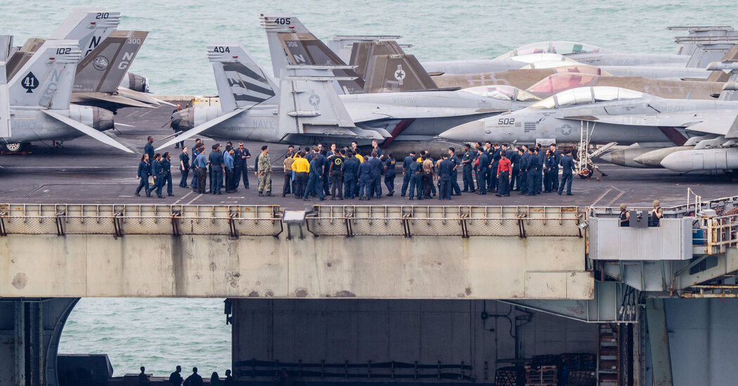 U.S.S. Abraham Lincoln Docks in Thailand, Giving Weary Crew a Break